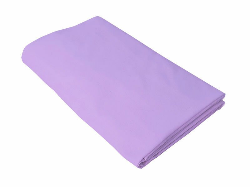 Kids Decor Cearceaf mov KidsDecor cu elastic din bumbac 95 x 52 cm