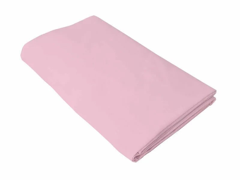 Kids Decor Cearceaf roz KidsDecor cu elastic din bumbac 60 x 85 cm