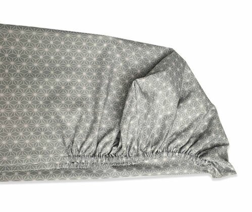 Kids Decor Cearceaf Shiny patut bebelus 70x120 cm cu elastic din bumbac