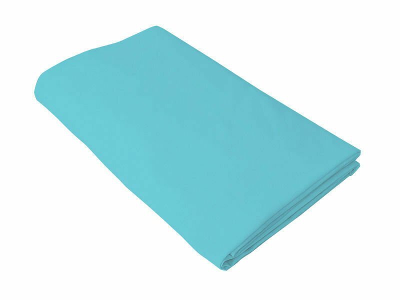 Kids Decor Cearceaf turcoaz KidsDecor cu elastic din bumbac 60 x 120 cm