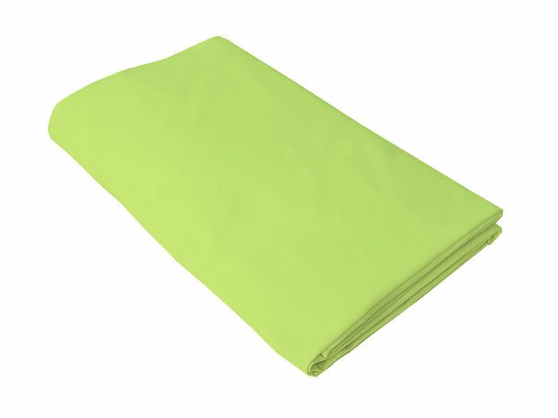 Kids Decor Cearceaf verde KidsDecor cu elastic din bumbac 60 x 120 cm