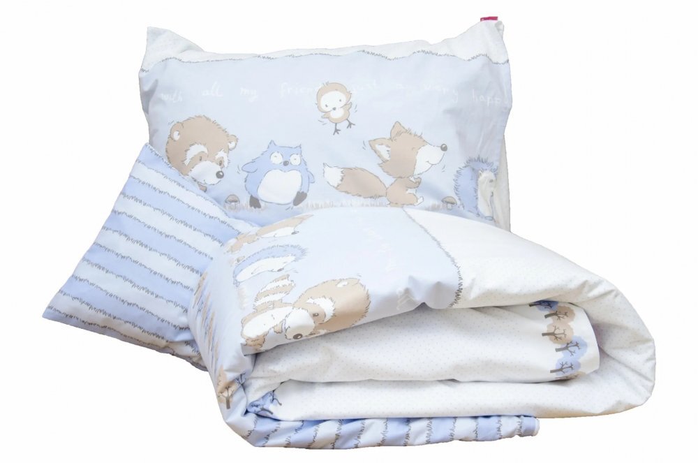 Kids Decor Lenjerie pat copii Odette Blue 100x14040x60 cm