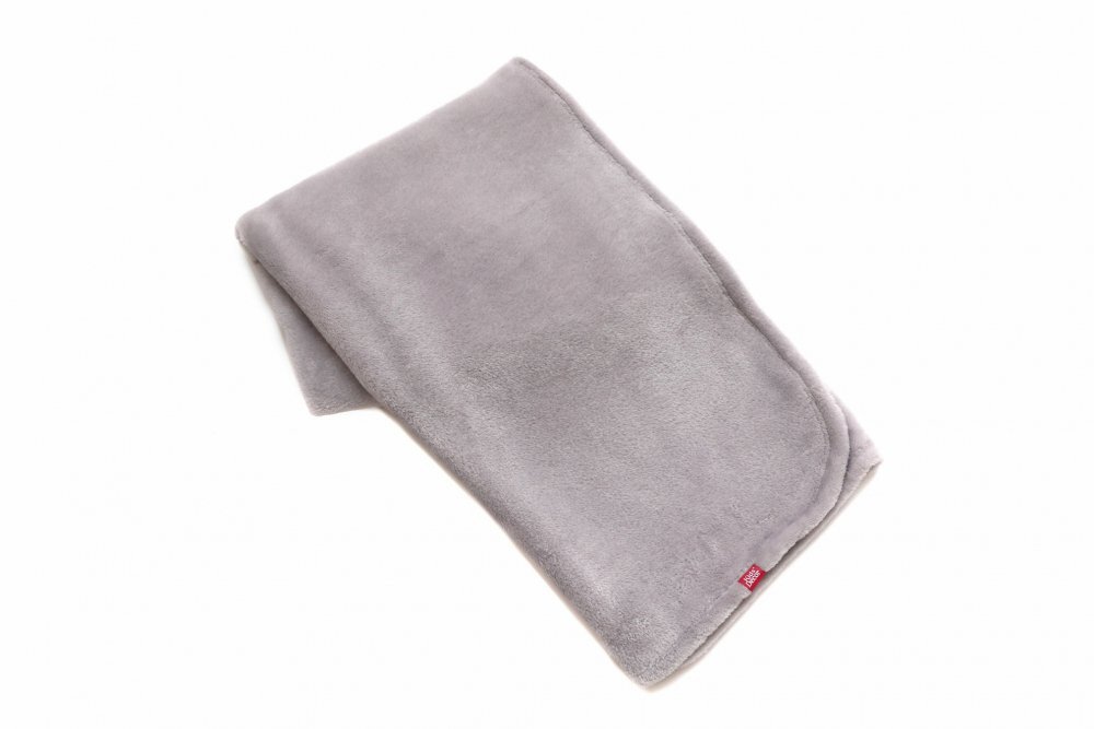 Kids Decor Paturica pufoasa de plus gri KidsDecor din polyester 120x150 cm