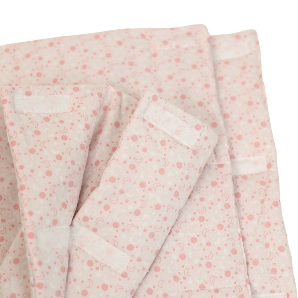 Kids Decor Protectii patut individuale 35x35 cm Pink Moon