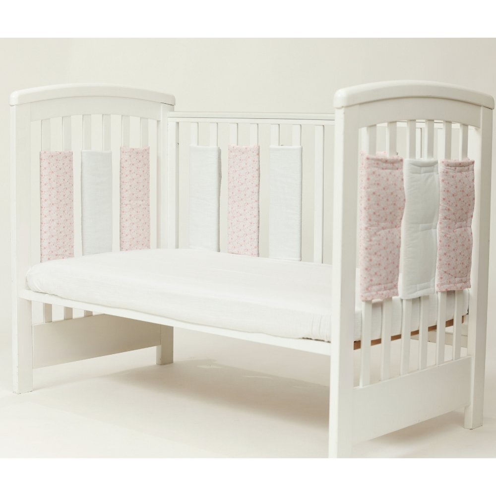 Kids Decor Protectii patut individuale 35x35 cm Pink Moon