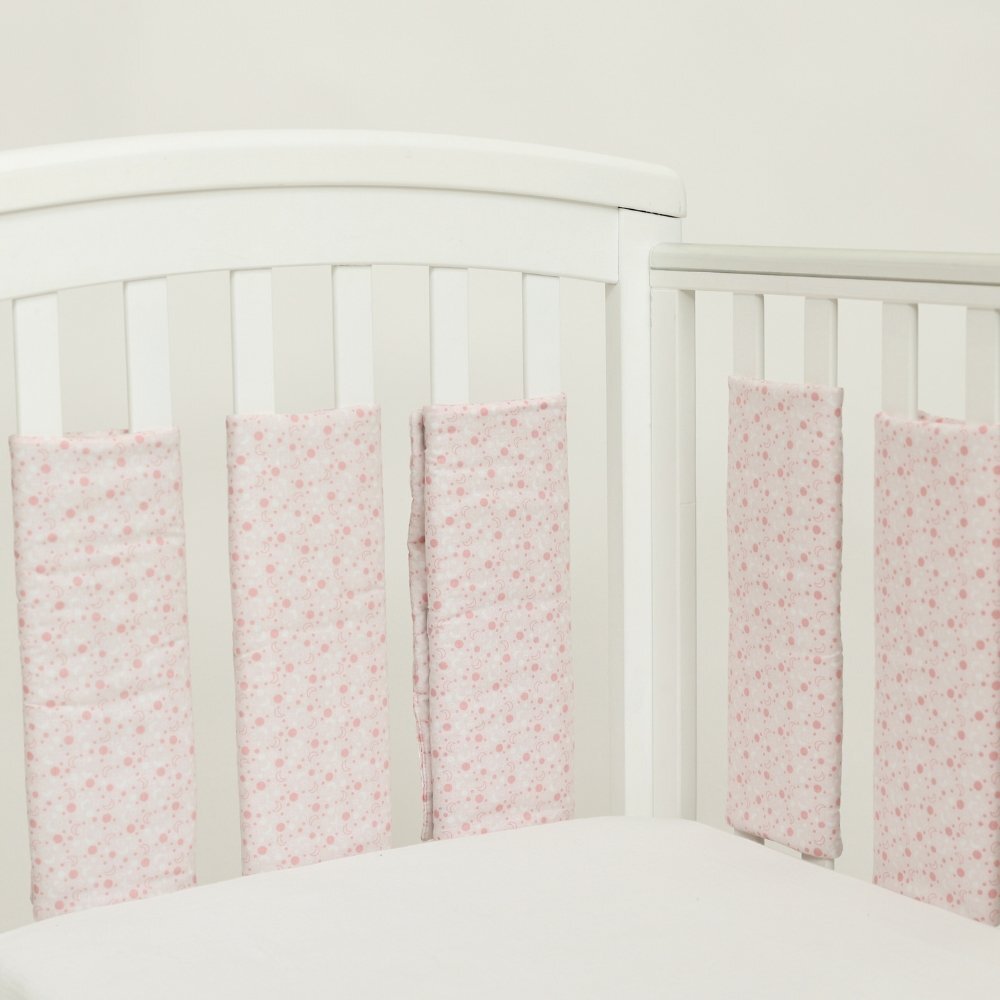 Kids Decor Protectii patut individuale 35x35 cm Pink Moon
