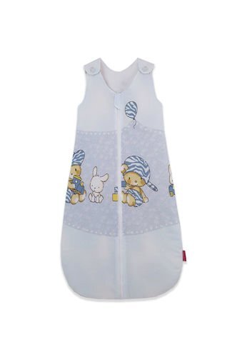 Kids Decor Sac de dormit 0.5 tog Hai la joaca albastru 130 cm