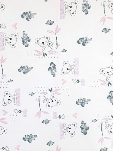 Kids Decor Sac de dormit 1 tog Somnorosul koala roz 95 cm