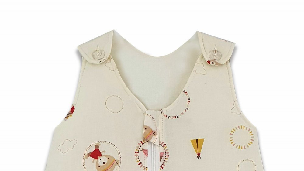 Kids Decor Sac de dormit copii 0.8 cm KidsDecor Mici indieni din bumbac 140 cm