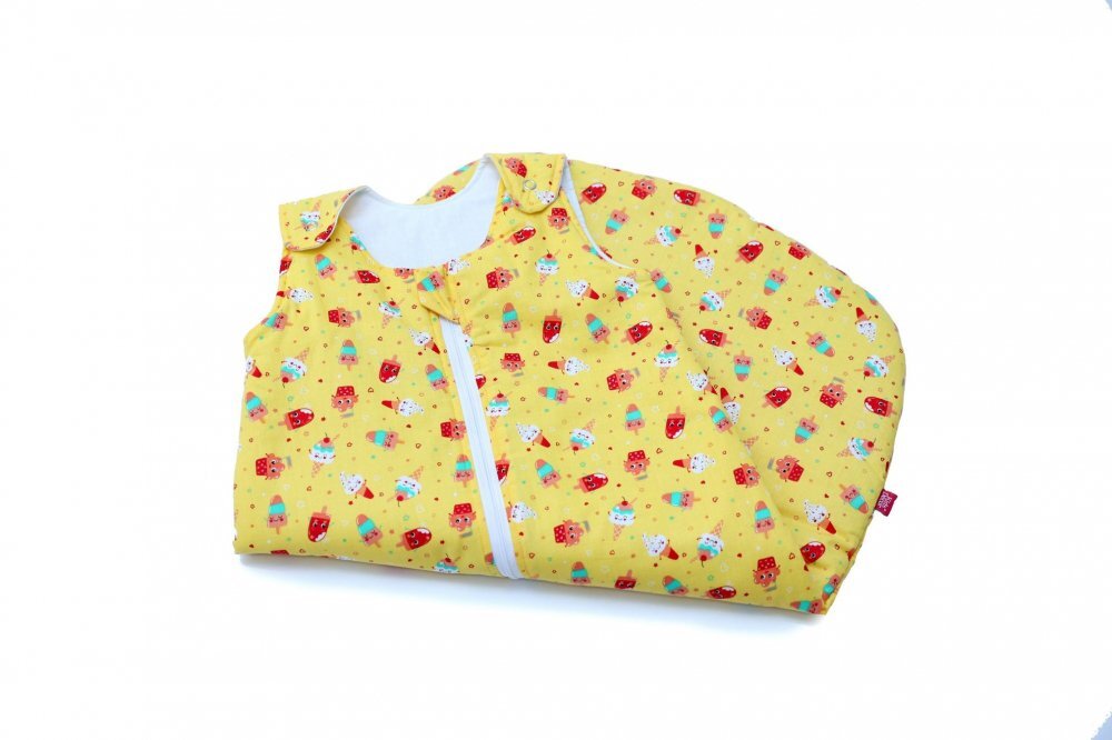 Kids Decor Sac de dormit copii 0.8 tog KidsDecor Dream of Ice Cream din bumbac 70 cm