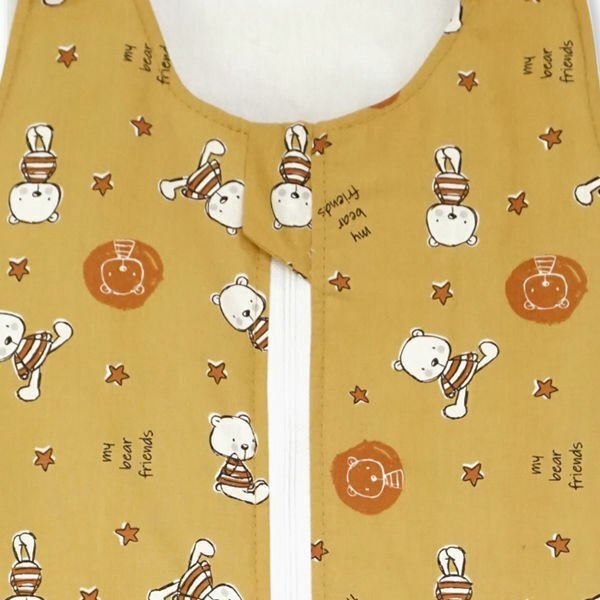 Kids Decor Sac de dormit copii 1.5 tog My Bear din bumbac 110 cm