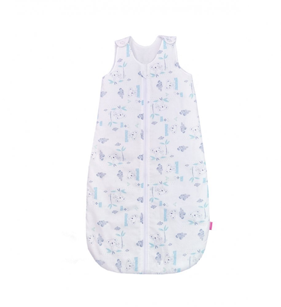 Kids Decor Sac de dormit copii 1.5 tog Somnorosul koala albastru din bumbac 130 cm