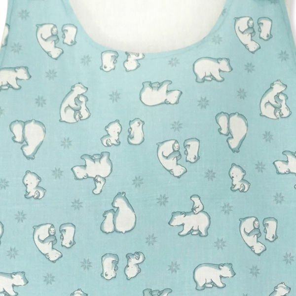 Kids Decor Sac de dormit copii 1.5 tog Ursi Polari din bumbac 130 cm