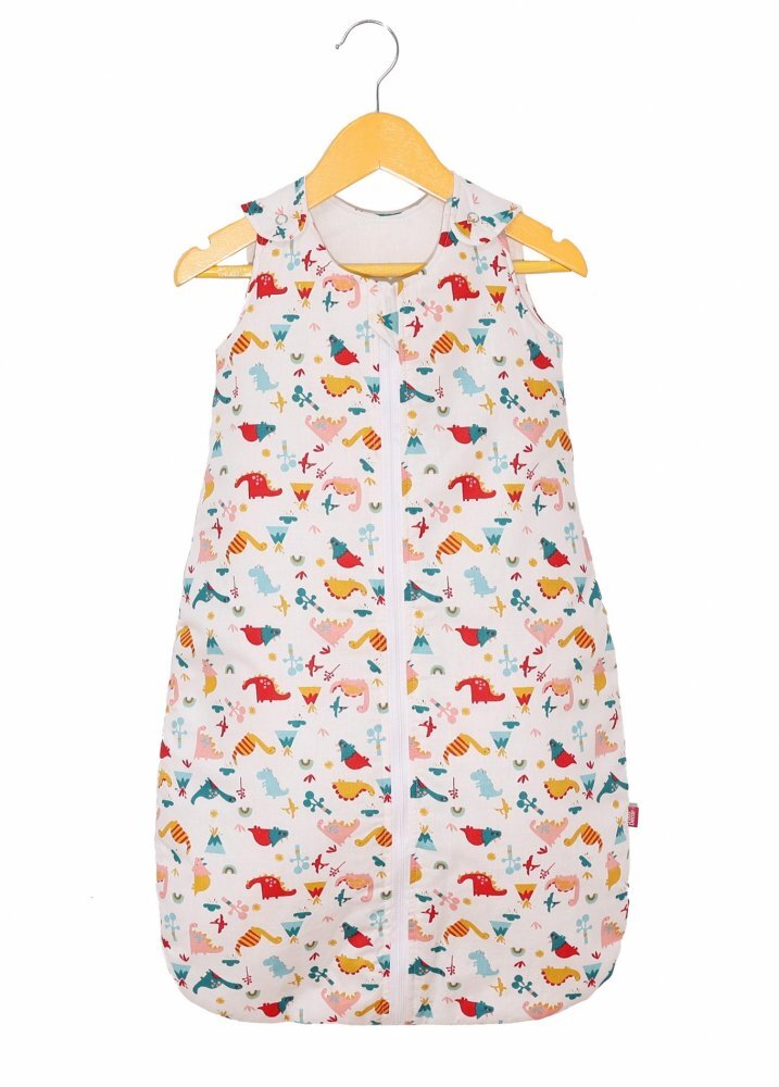 Kids Decor Sac de dormit copii 1 tog KidsDecor Cute Dinosaurs din bumbac 85 cm