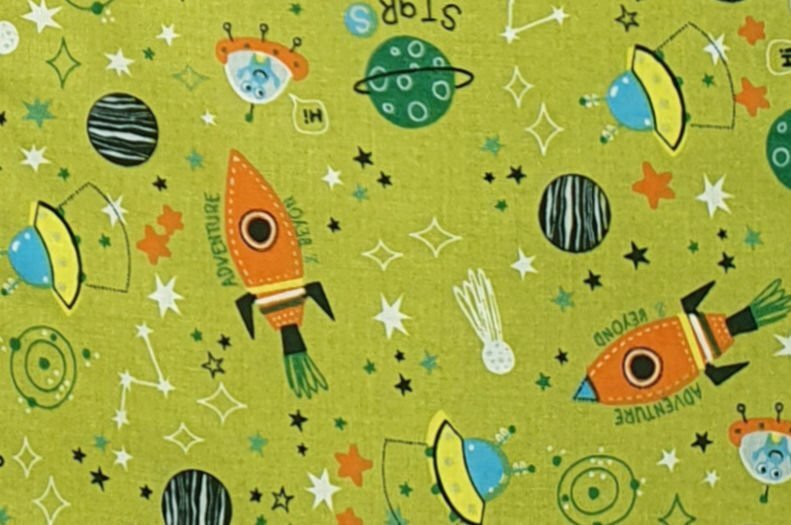Kids Decor Sac de dormit copii 2.5 tog KidsDecor Cosmos Map din bumbac 130 cm