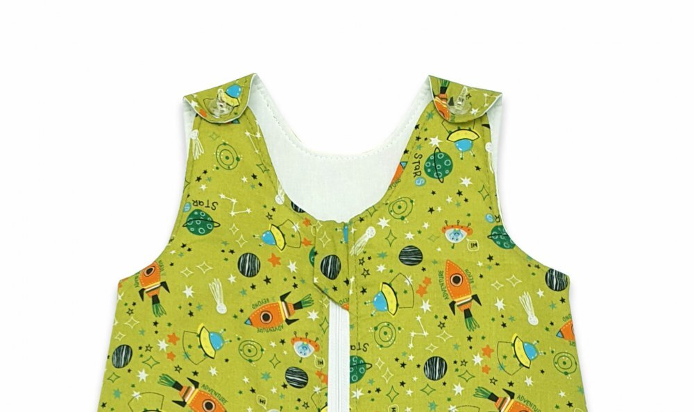 Kids Decor Sac de dormit copii 2.5 tog KidsDecor Cosmos Map din bumbac 130 cm