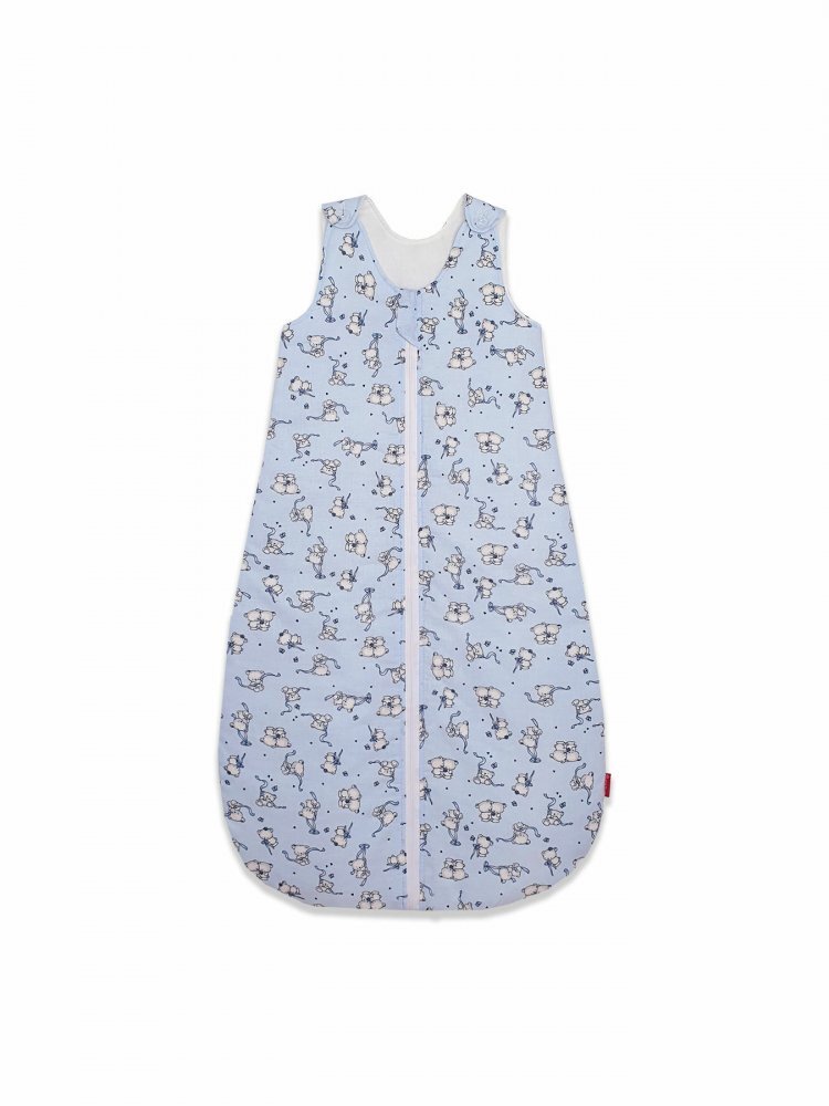 Kids Decor Sac de dormit copii 2.5 tog KidsDecor Loving Bear Blue din bumbac 130 cm