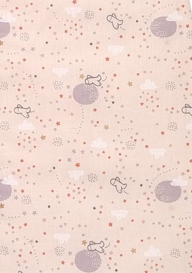 Kids Decor Sac de dormit copii 2.5 tog Sky Nap Pink din bumbac 85 cm
