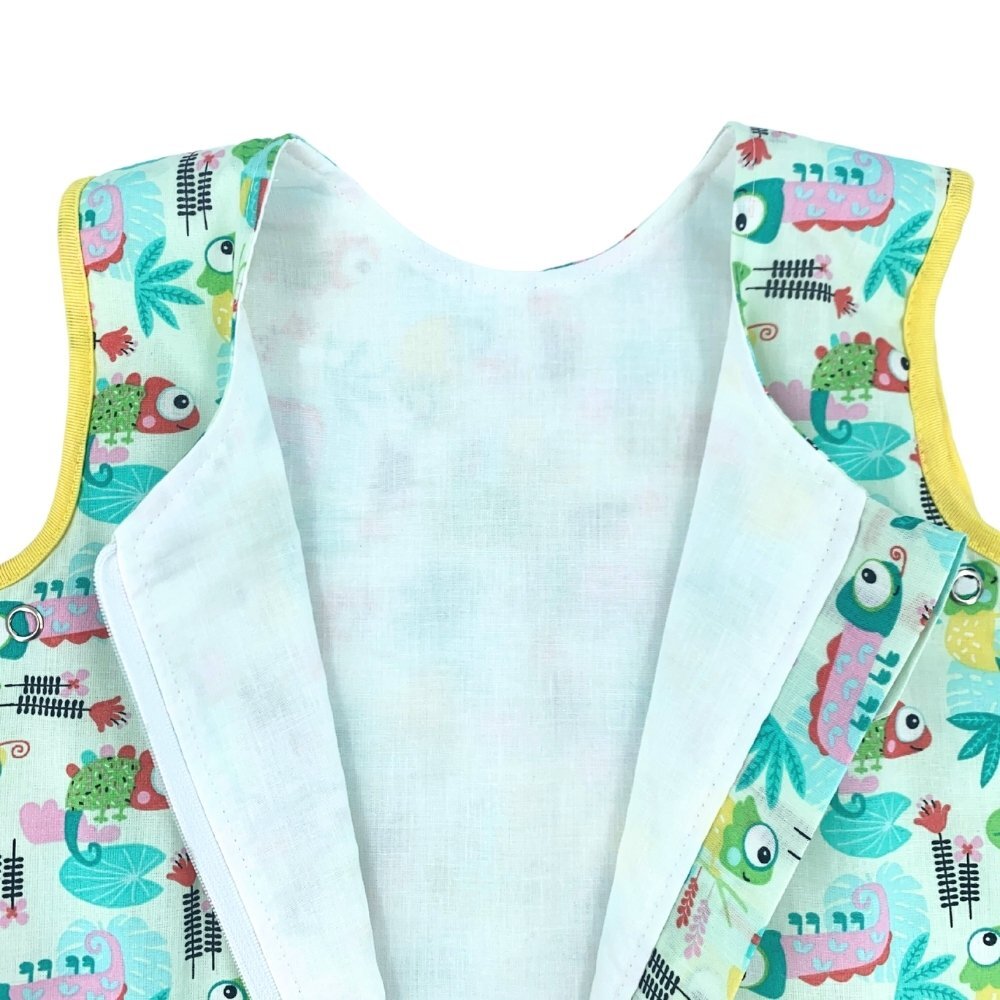 Kids Decor Sac de dormit copii KidsDecor 1.5 tog Tropical din bumbac 140 cm