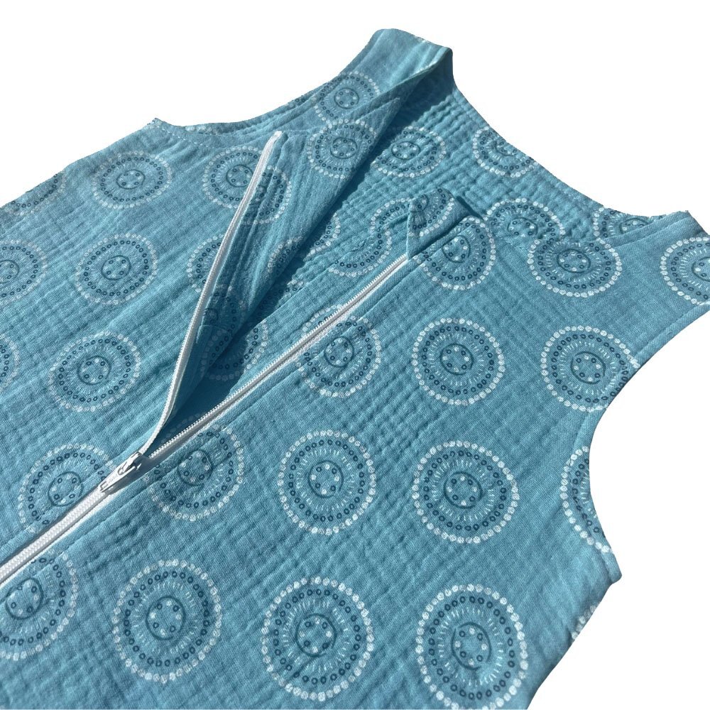 Kids Decor Sac de dormit cu picioruse 0.3 tog din muselina Nice Mandala 100 cm