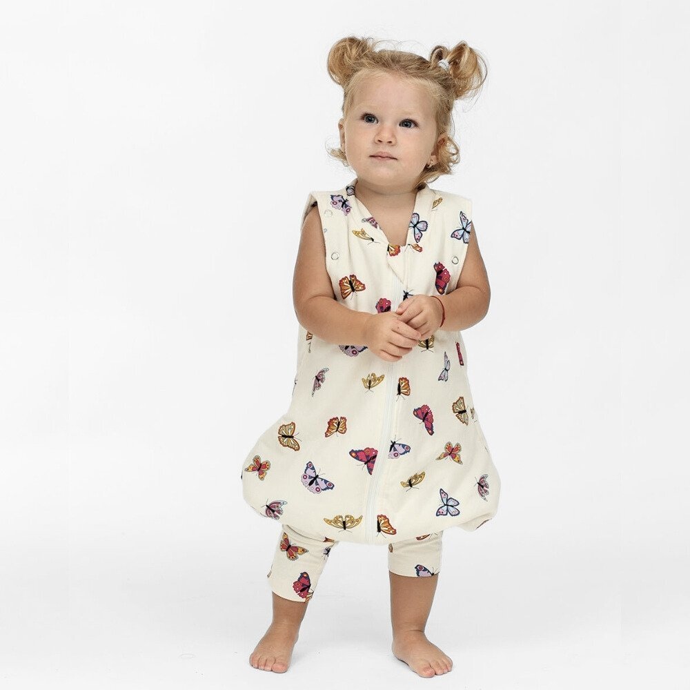 Kids Decor Sac de dormit cu picioruse 2 tog Butterfly Dreams 80 cm