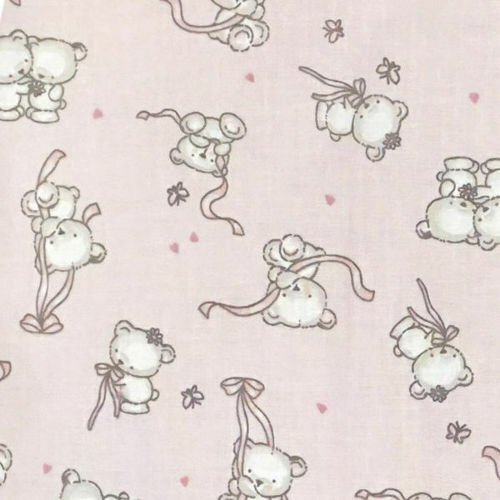 Kids Decor Sac de dormit iarna 2.5 tog Loving bear pink 140 cm