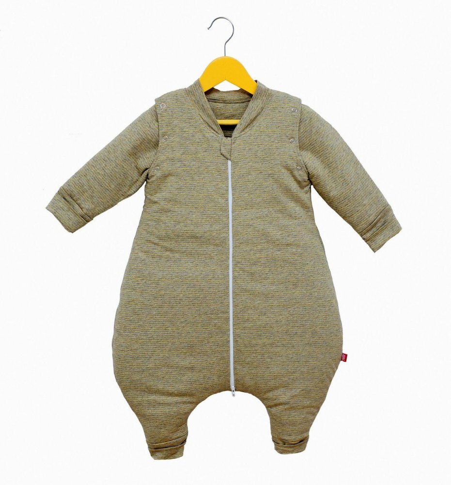 Kids Decor Sac de dormit Kidsdecor cu picioruse si maneci 2 tog Winkie-Dinkie Hello Yellow 130 cm