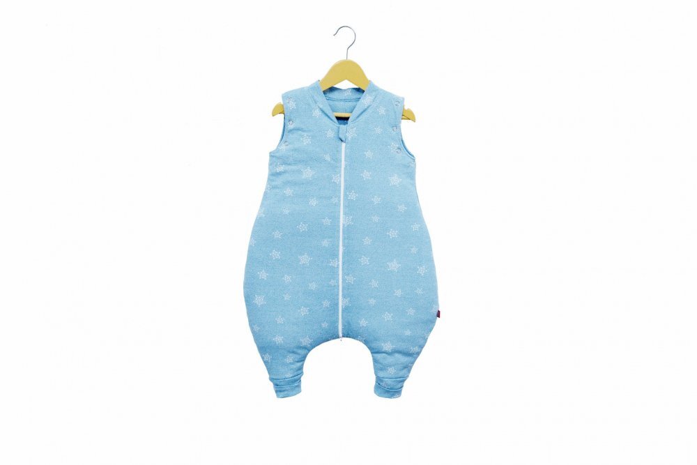 Kids Decor Sac de dormit Kidsdecor cu picioruse si maneci 3 tog Stars in your eyes Blue 80 cm