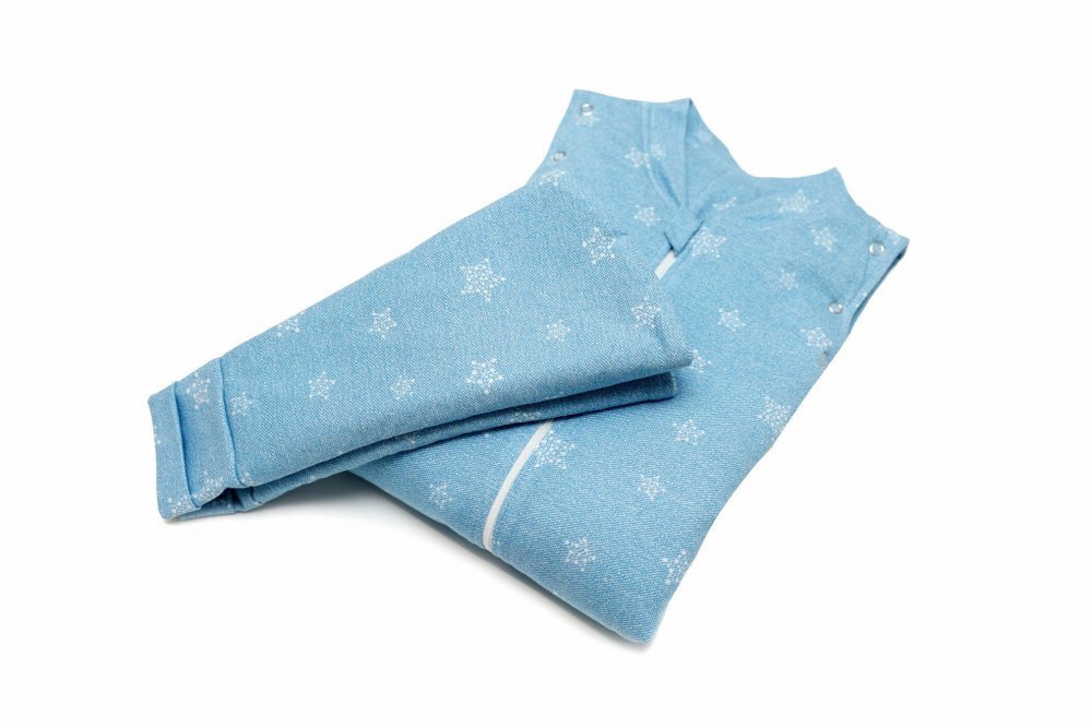 Kids Decor Sac de dormit Kidsdecor cu picioruse si maneci 3 tog Stars in your eyes Blue 80 cm