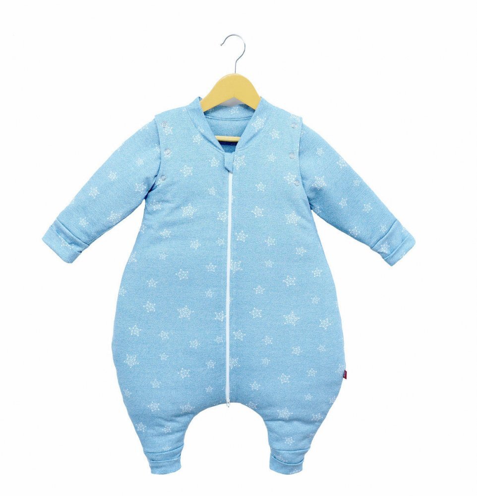 Kids Decor Sac de dormit Kidsdecor cu picioruse si maneci 3 tog Stars in your eyes Blue 80 cm