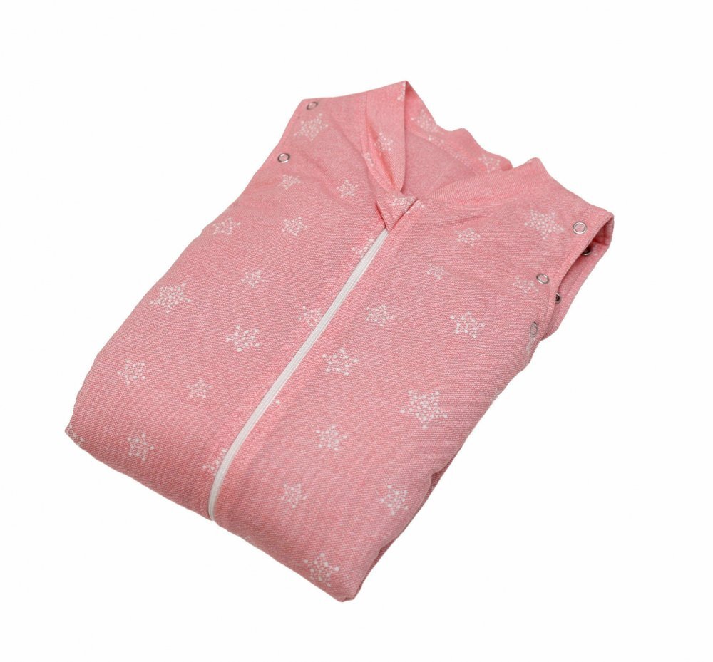 Kids Decor Sac de dormit KidsDecor cu picioruse si maneci 3 tog Stars in your eyes Pink 110 cm