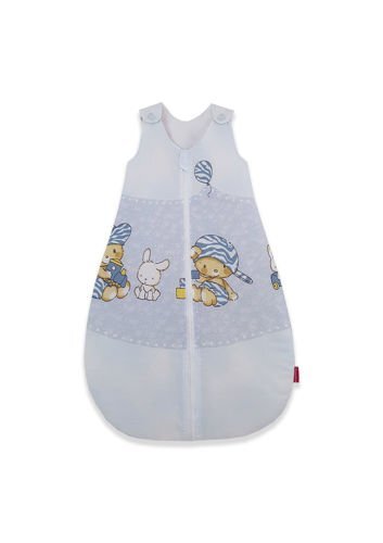 Kids Decor Sac de dormit primavara 0.8 tog Hai la joaca albastru 60 cm