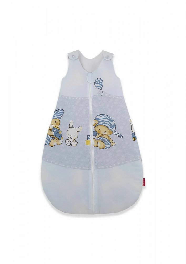 Kids Decor Sac de dormit vara 0.5 tog Hai la joaca albastru 60 cm