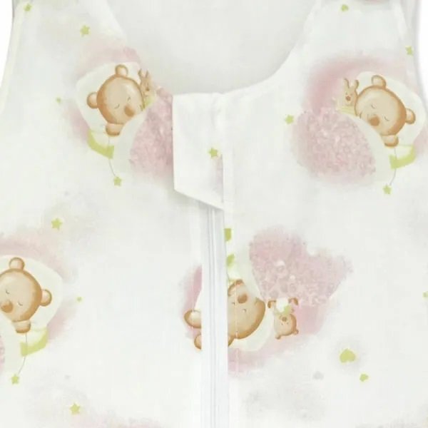 Kids Decor Sac de dormit vara 0.5 tog Pink Bears Dream 95 cm