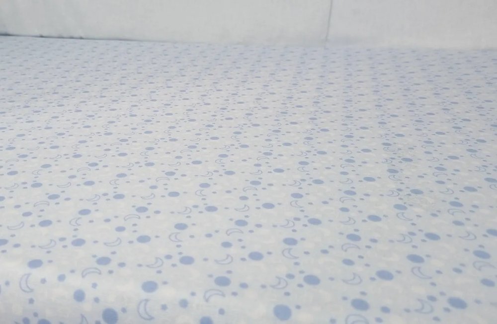 Kids Decor Set cearceafuri Blue Moon KidsDecor cu elastic din bumbac 60x120 cm