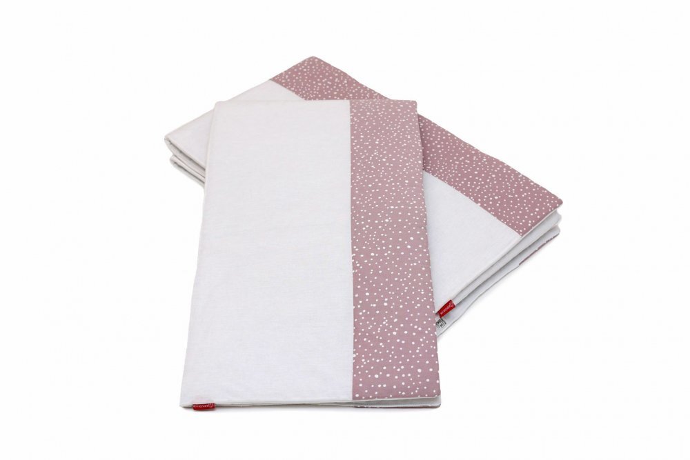 Kids Decor Set protectii patut KidsDecor din bumbac Marshmellow spots 70x120 cm