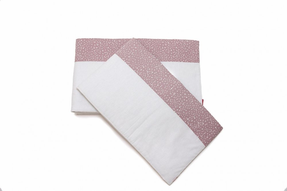 Kids Decor Set protectii patut KidsDecor din bumbac Marshmellow spots 70x120 cm