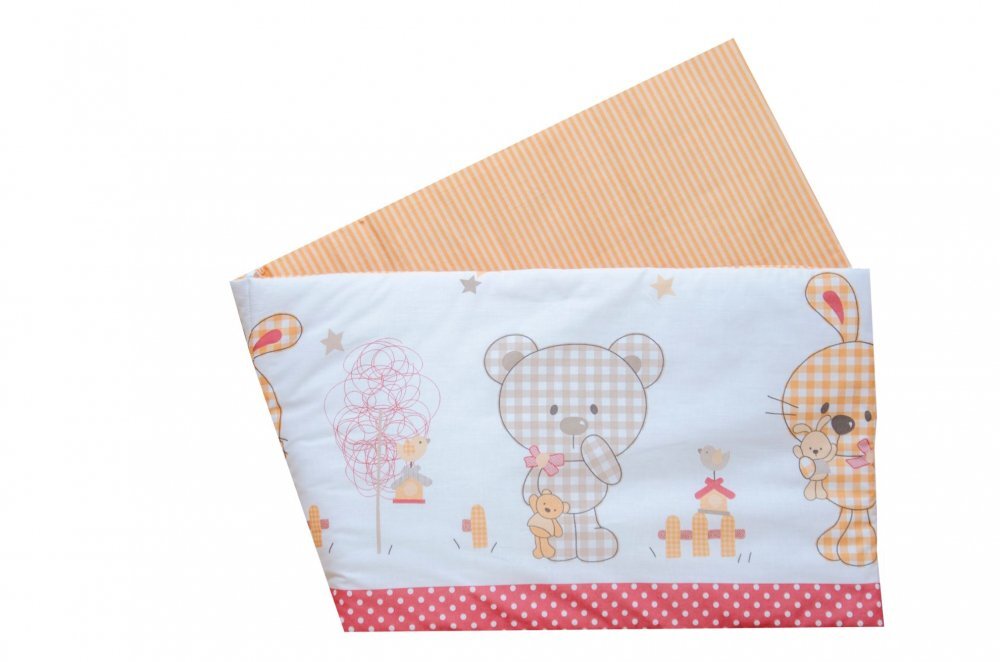 Kids Decor Set protectii patut Sweet Dreams din bumbac 70x120 cm