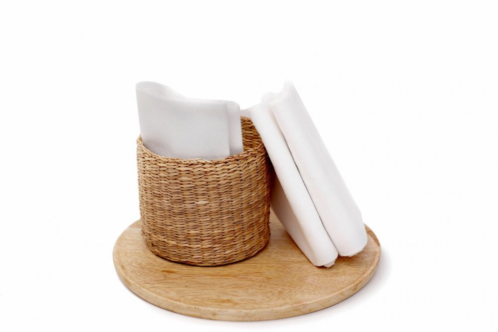 Kids Decor Set scutece finet bebelusi alb KidsDecor 70x70 cm