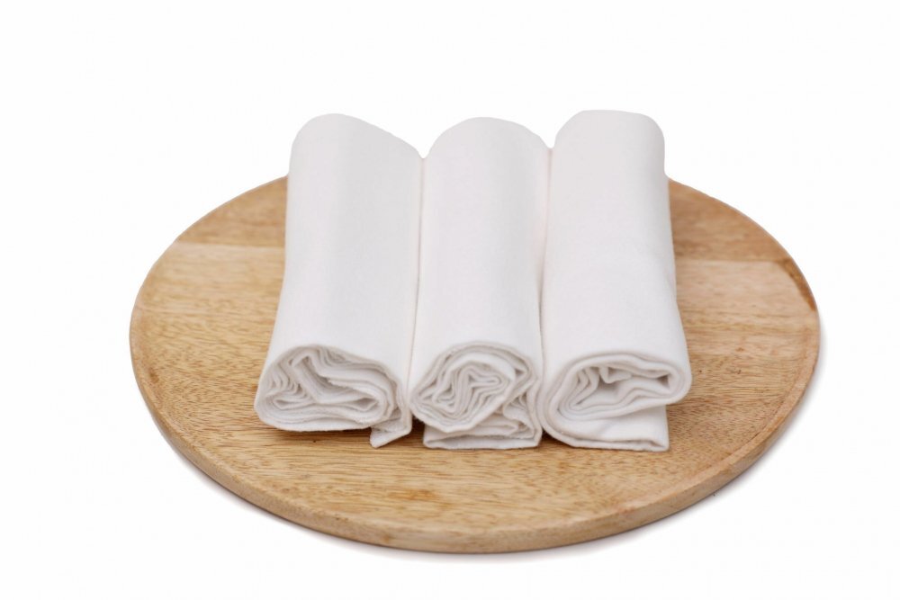 Kids Decor Set scutece finet bebelusi alb KidsDecor 70x70 cm