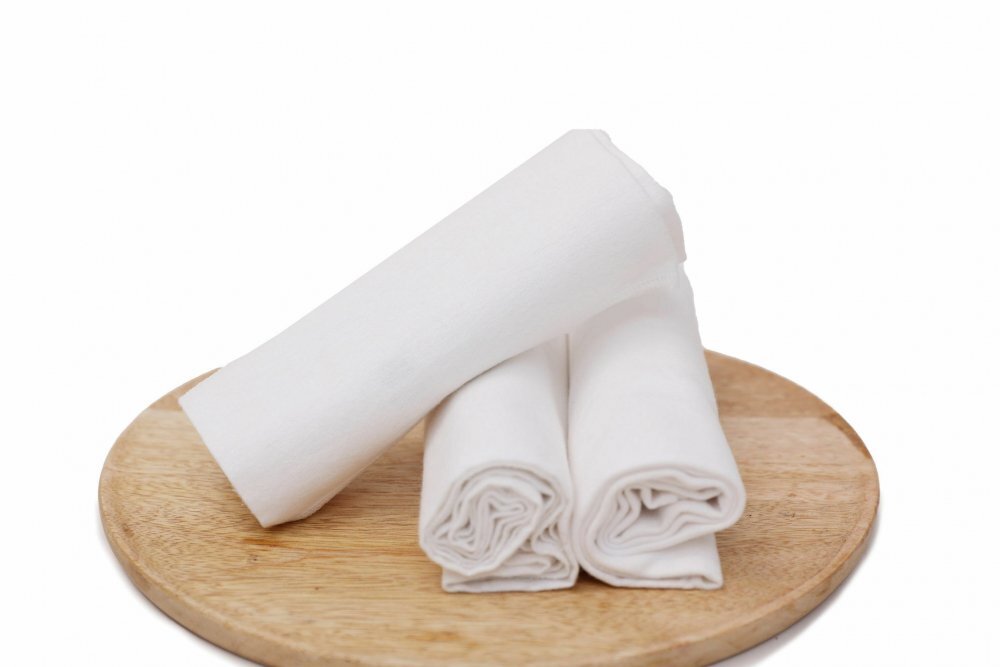 Kids Decor Set scutece finet bebelusi alb KidsDecor 70x70 cm