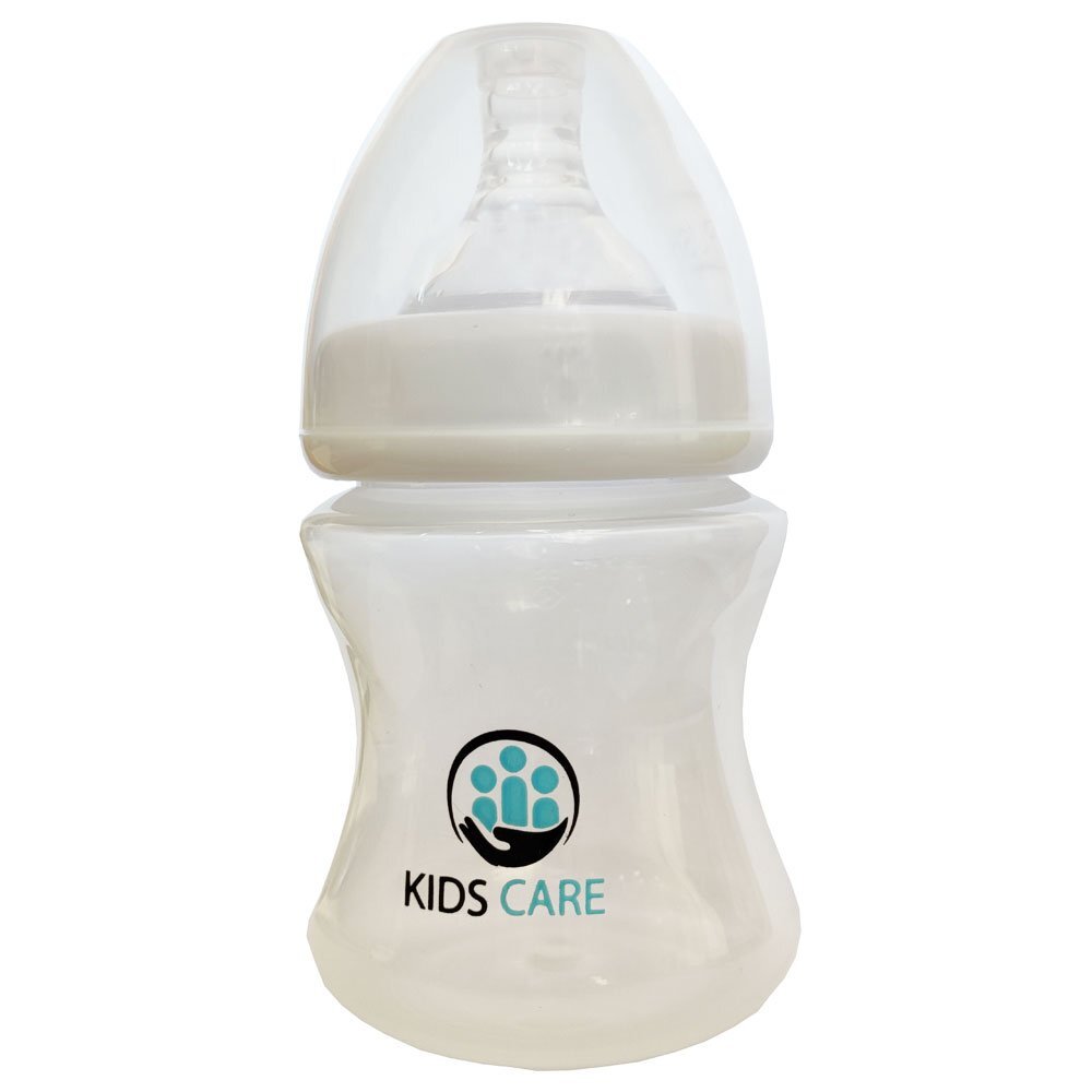 KidsCare Biberon Natural 130 ml cu tetina din silicon