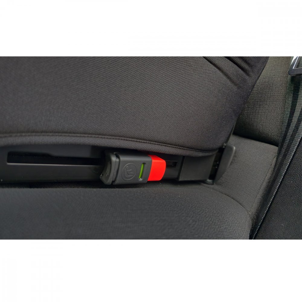 KidsCare Inaltator auto pentru copii FixiGo Negru cu isofix 125-150 cm husa lavabila omologat R129 i-Size