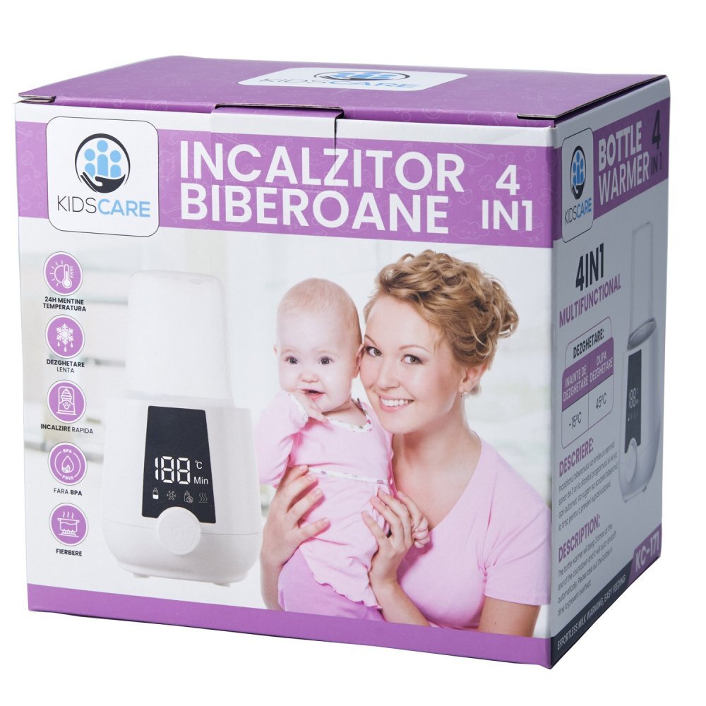 KidsCare Incalzitor biberoane 4 in 1 KC171 cu afisaj digital