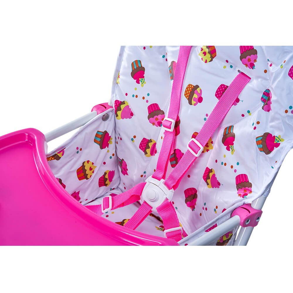 KidsCare Scaun de masa Bimba roz