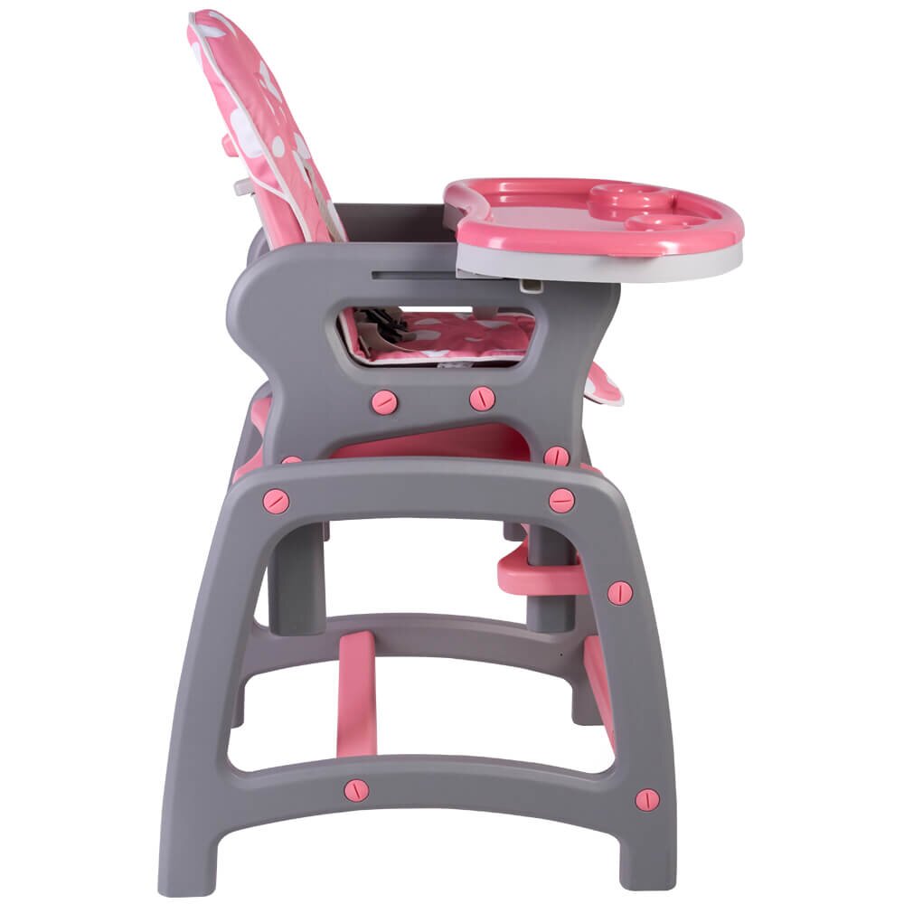 KidsCare Scaun de masa multifunctional Roz