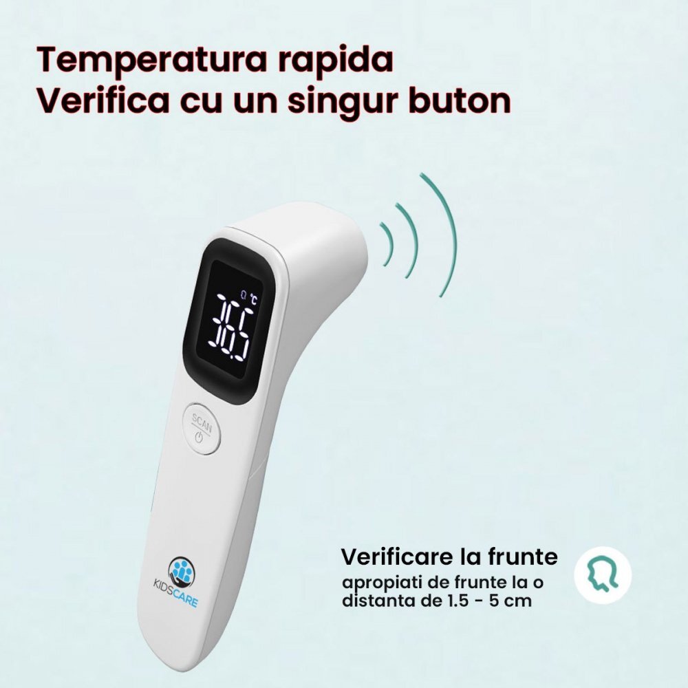 KidsCare Termometru cu infrarosu pentru corp KCT-605