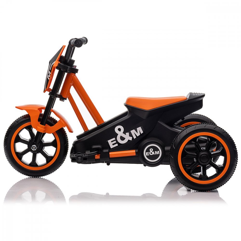 KidsCare Tricicleta pentru copii G301 Verde cu pedale 3-6 ani cu functie de deplasare inainte si inapoi si structura metalica