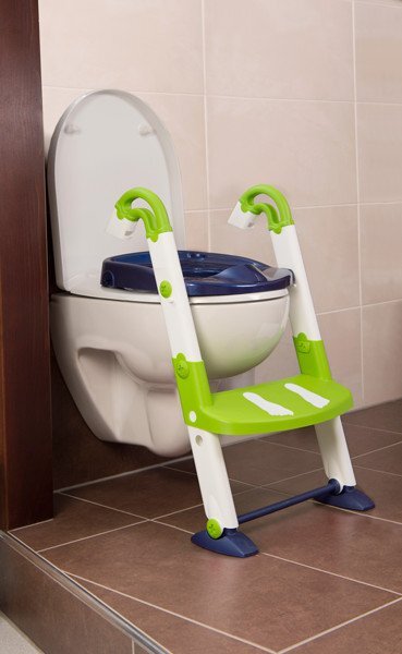 KIDSKIT Scara cu reductor wc si olita white perl blue