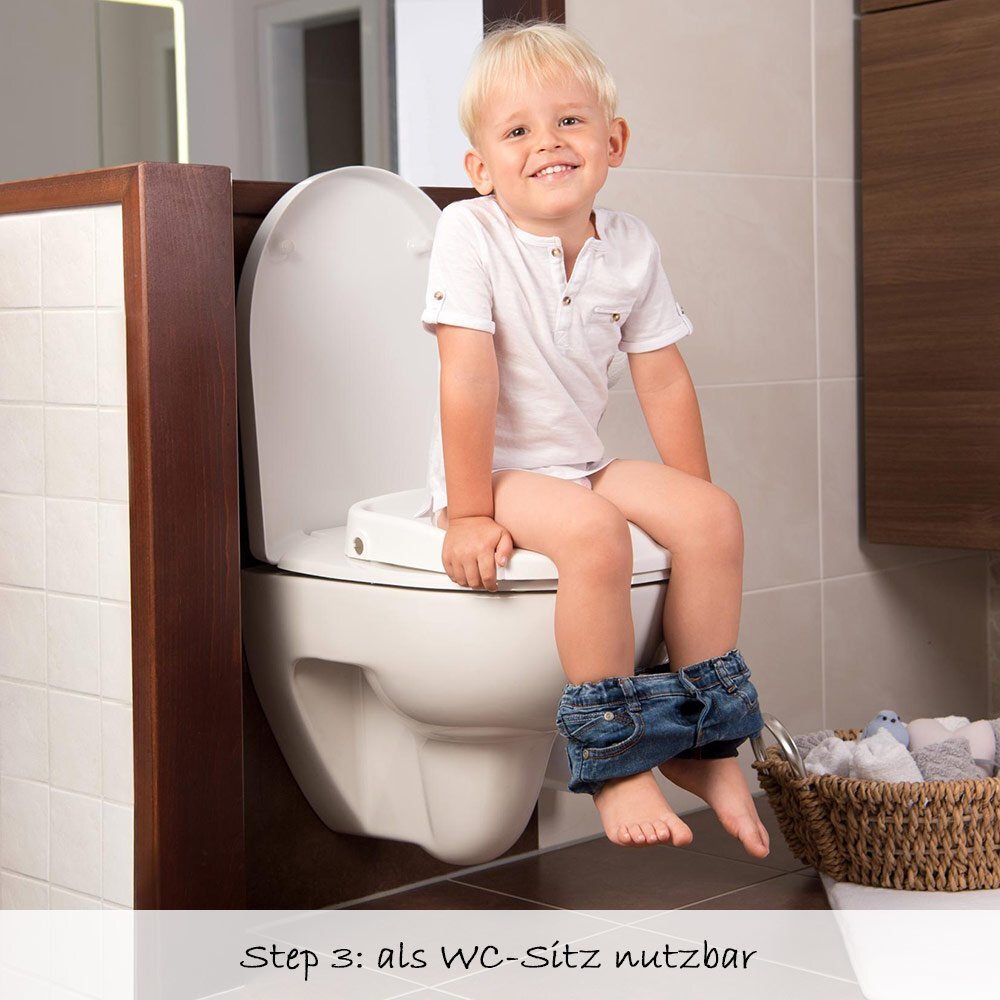 KIDSKIT Scara cu reductor wc si olita white persilber